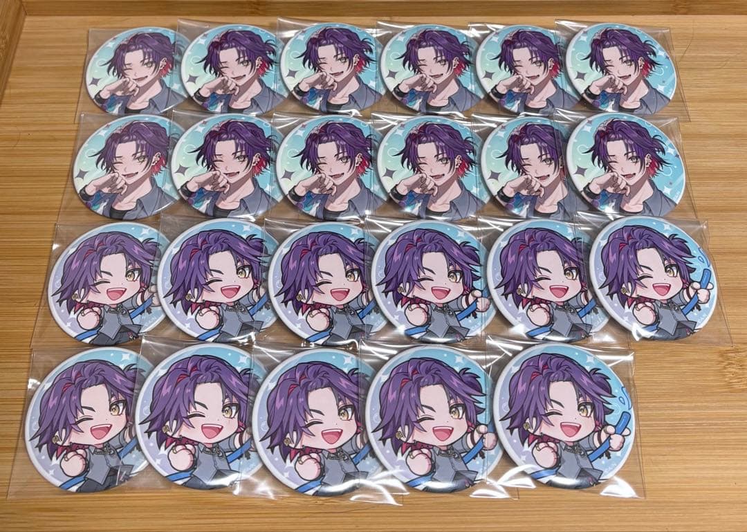 渡会雲雀 にじさんじ まねきねこ 缶バッジ