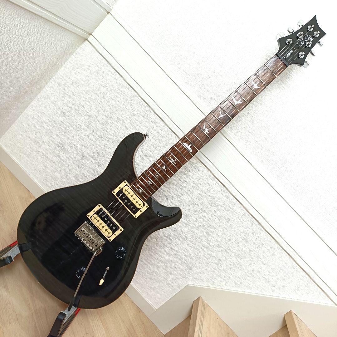 PRS SE CUSTOM 24 gray black メンテ済
