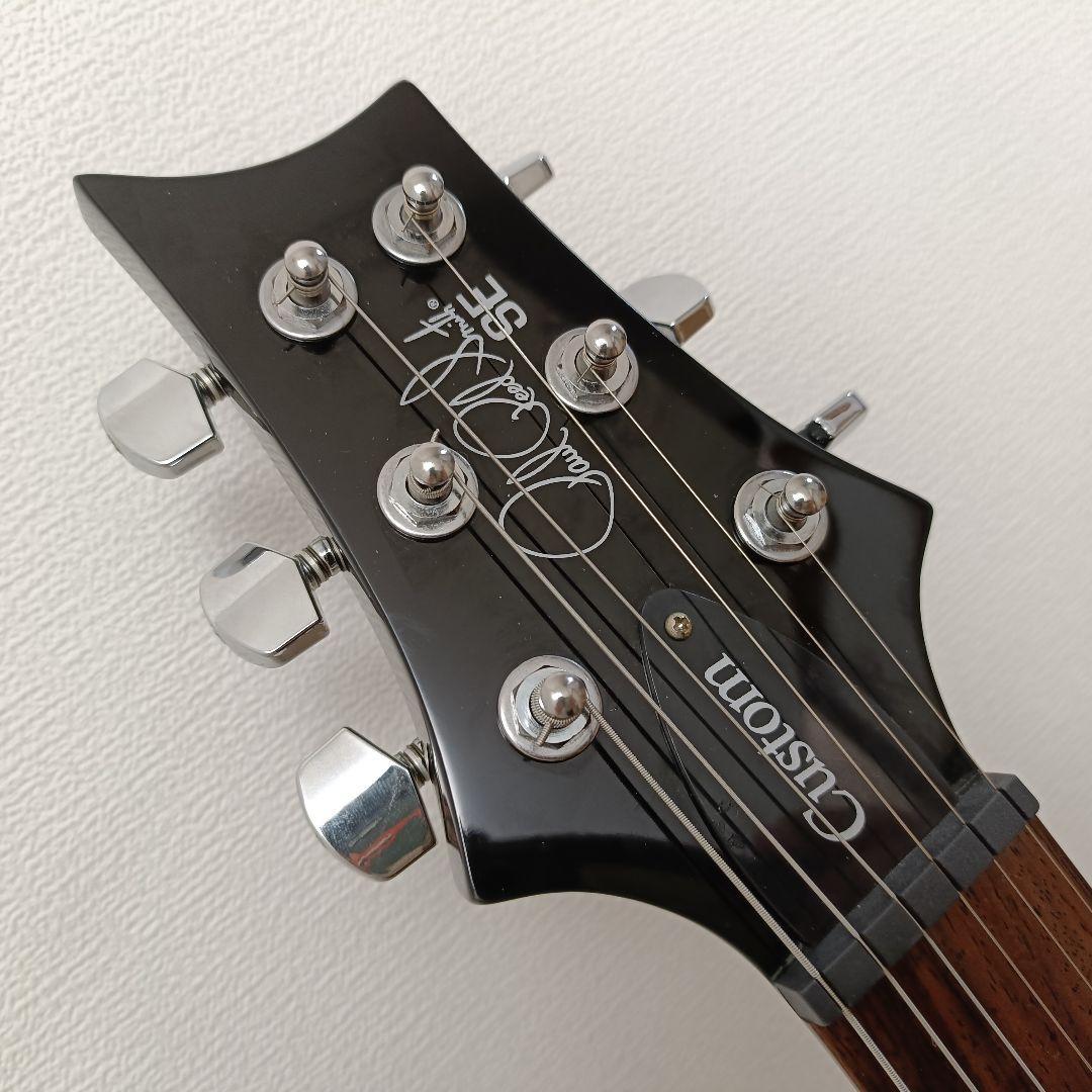 PRS SE CUSTOM 24 gray black メンテ済