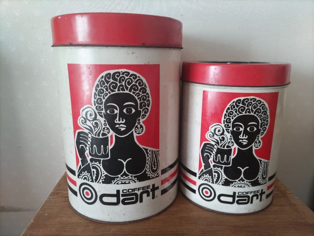 ダートコーヒー　コーヒー缶　２個セット