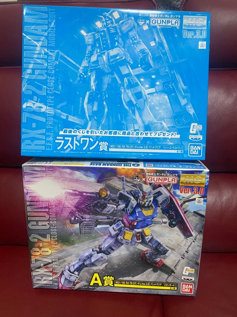 2点セット　一番くじRX-78-2ガンダムVER.3.0MG A賞+ラスト賞