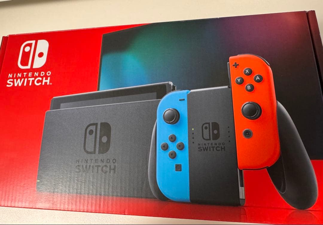 Nintendo Switch 本体 ネオンブルーネオンレッド microSD付