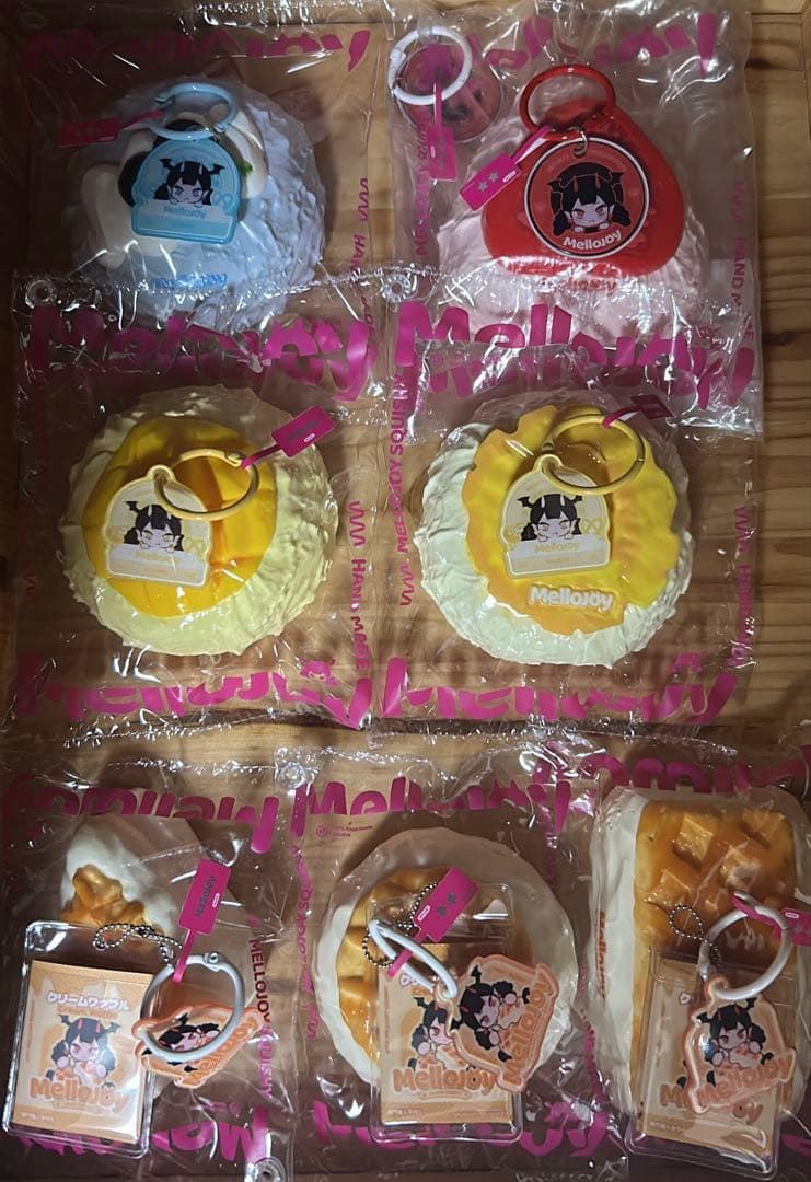 Mellojoy スクイーズ まとめ売り メロジョイ 大福 ワッフル