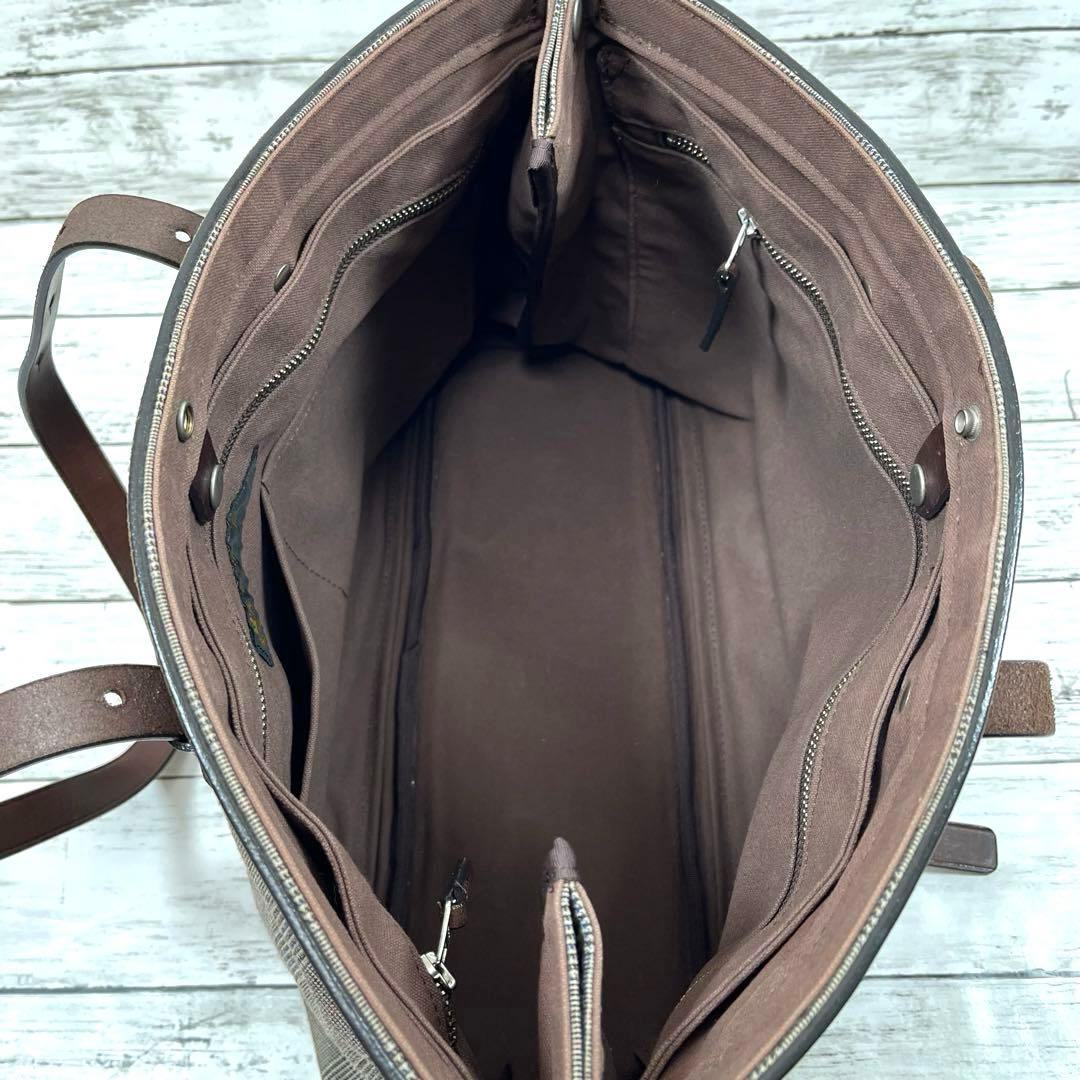 Lagasha×Loro Piana super120's ビジネストートバック