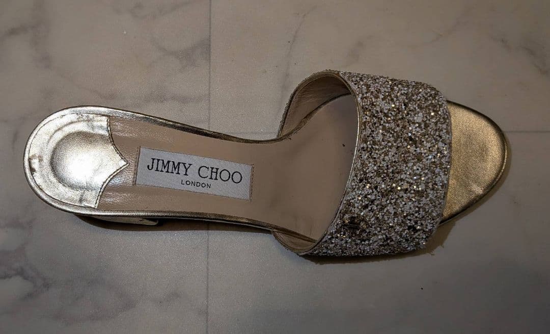 N*o様 【JIMMY CHOO】 3日間限定価格　ゴールド＆シルバーグリッター