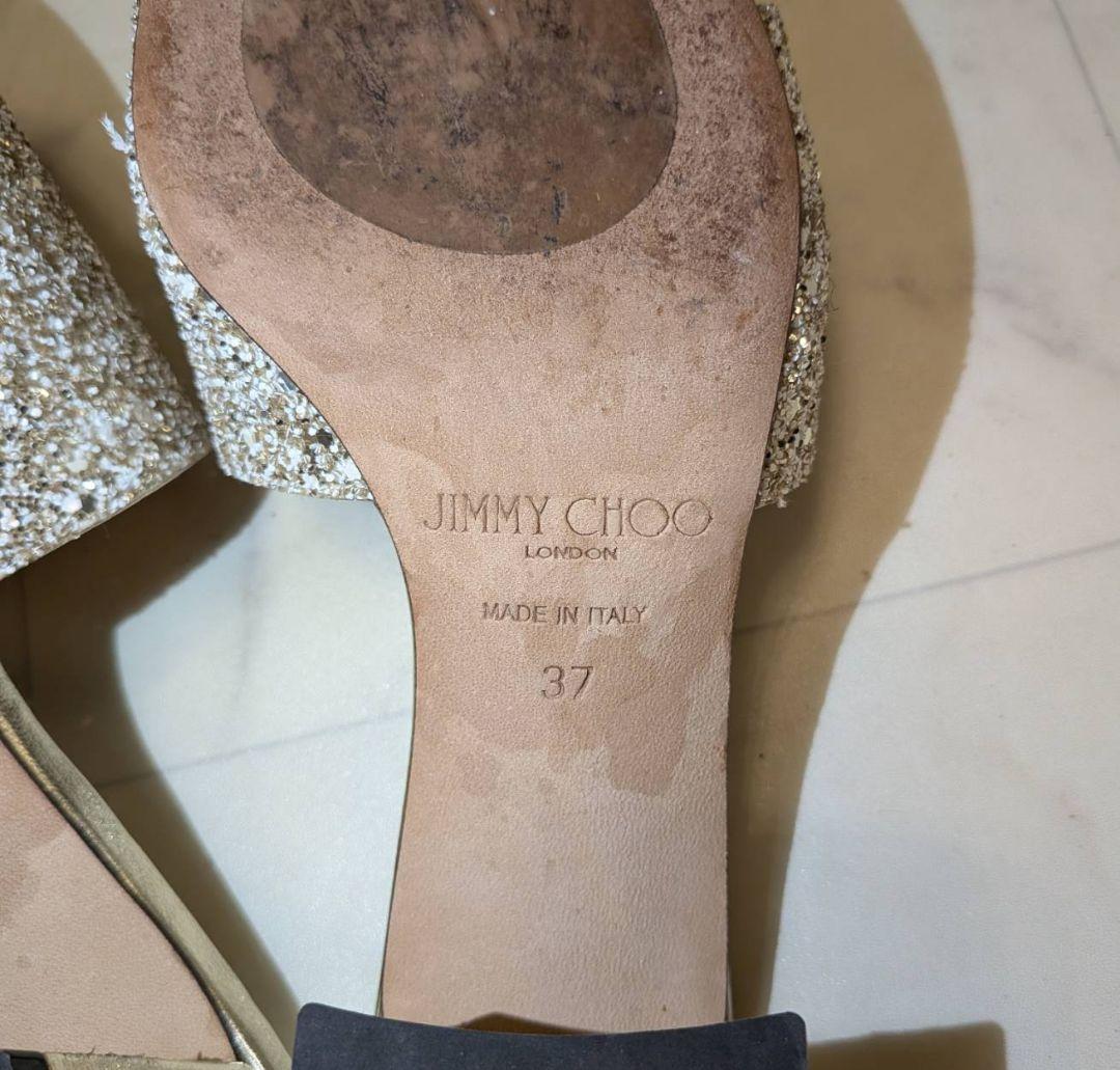 N*o様 【JIMMY CHOO】 3日間限定価格　ゴールド＆シルバーグリッター