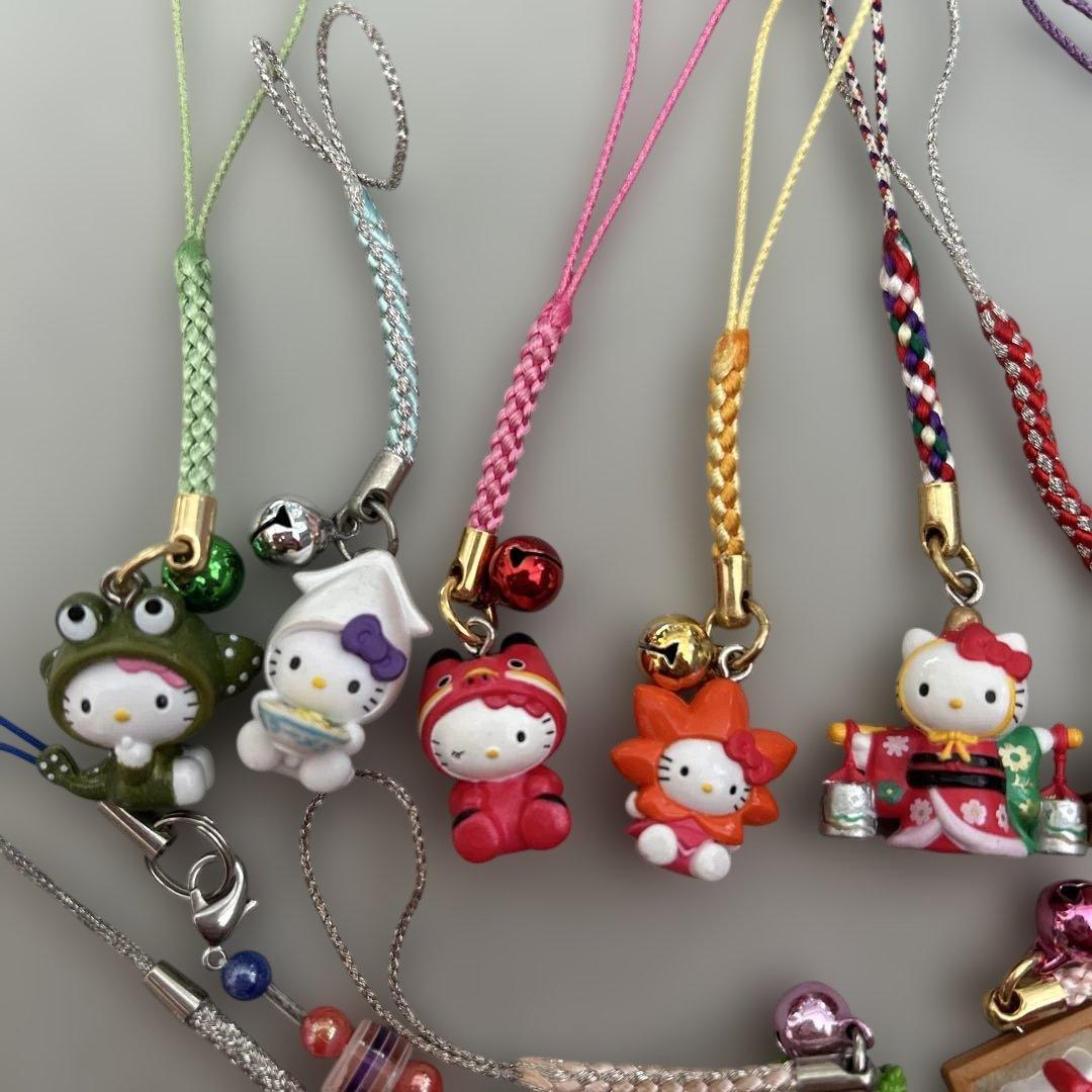 ハローキティ ご当地限定ストラップセット 19個セット！レア！