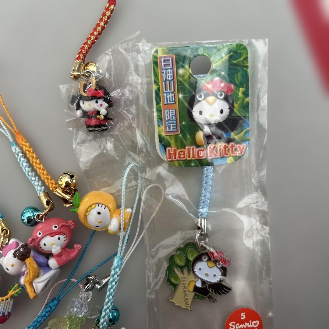 ハローキティ ご当地限定ストラップセット 19個セット！レア！
