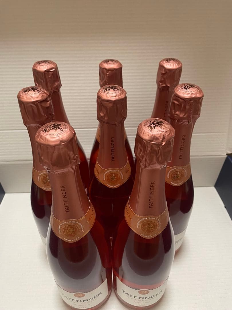 TAITTINGER PRESTIGE ROSE 750ml ×8本