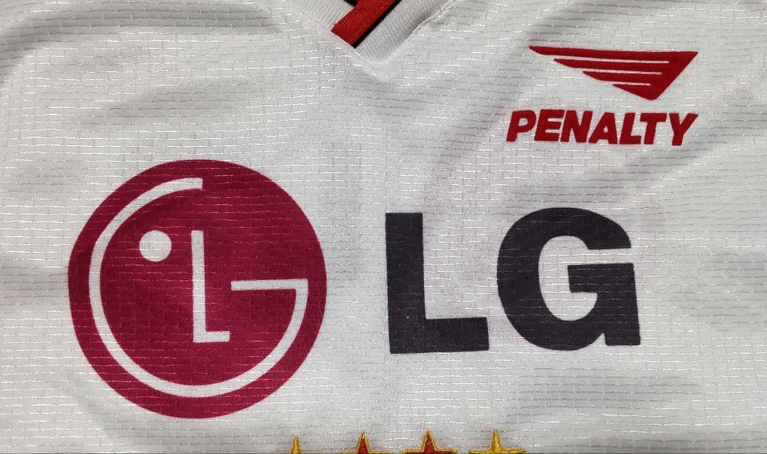 【PENALTY(ブラジル製)】サンパウロ(H) ユニフォーム 長袖 Mサイズ