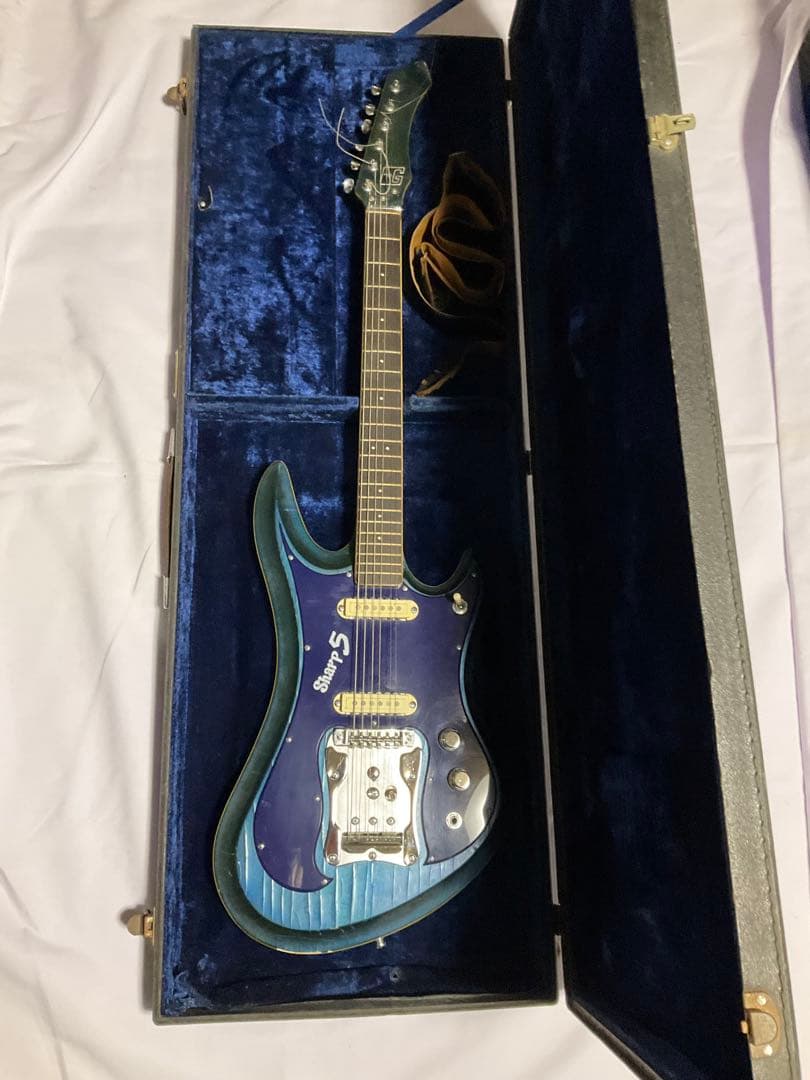 GUYATONE Sharp 5 エレキギター 専用ケース　アンティーク