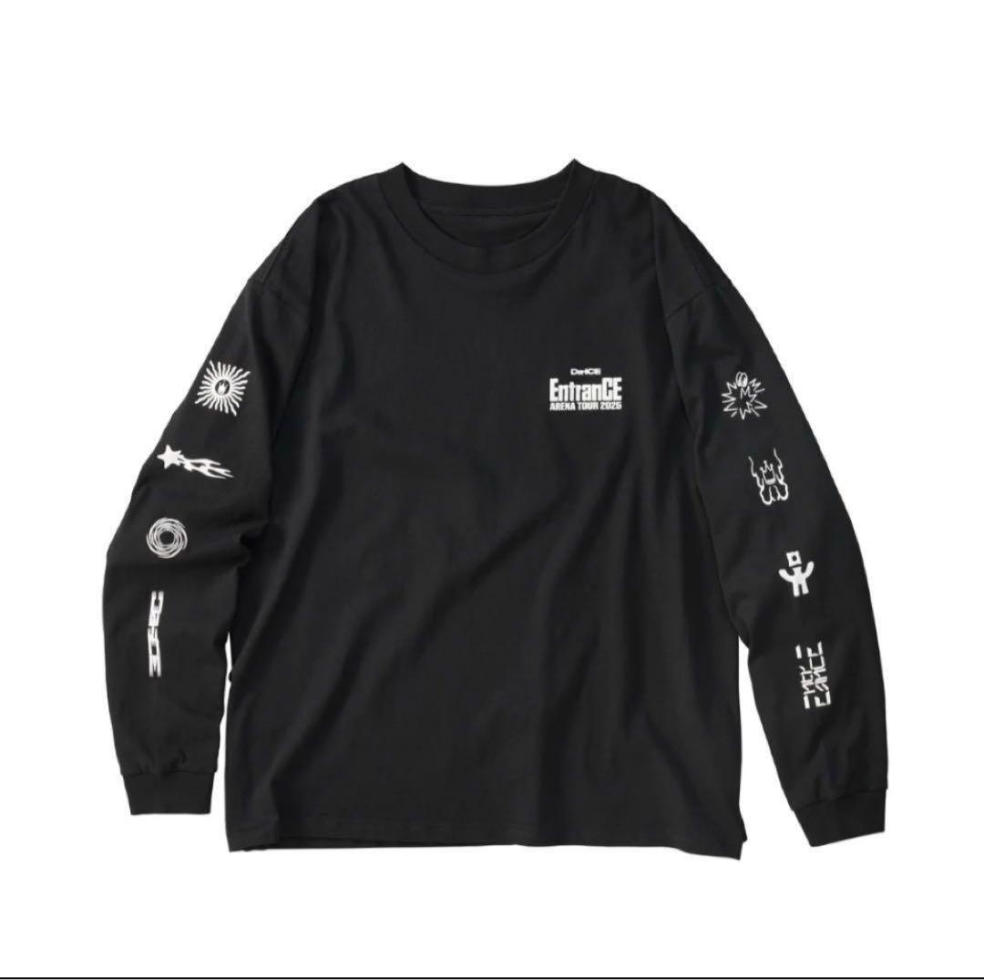 Da-iCE ロングスリーブTシャツ 黒