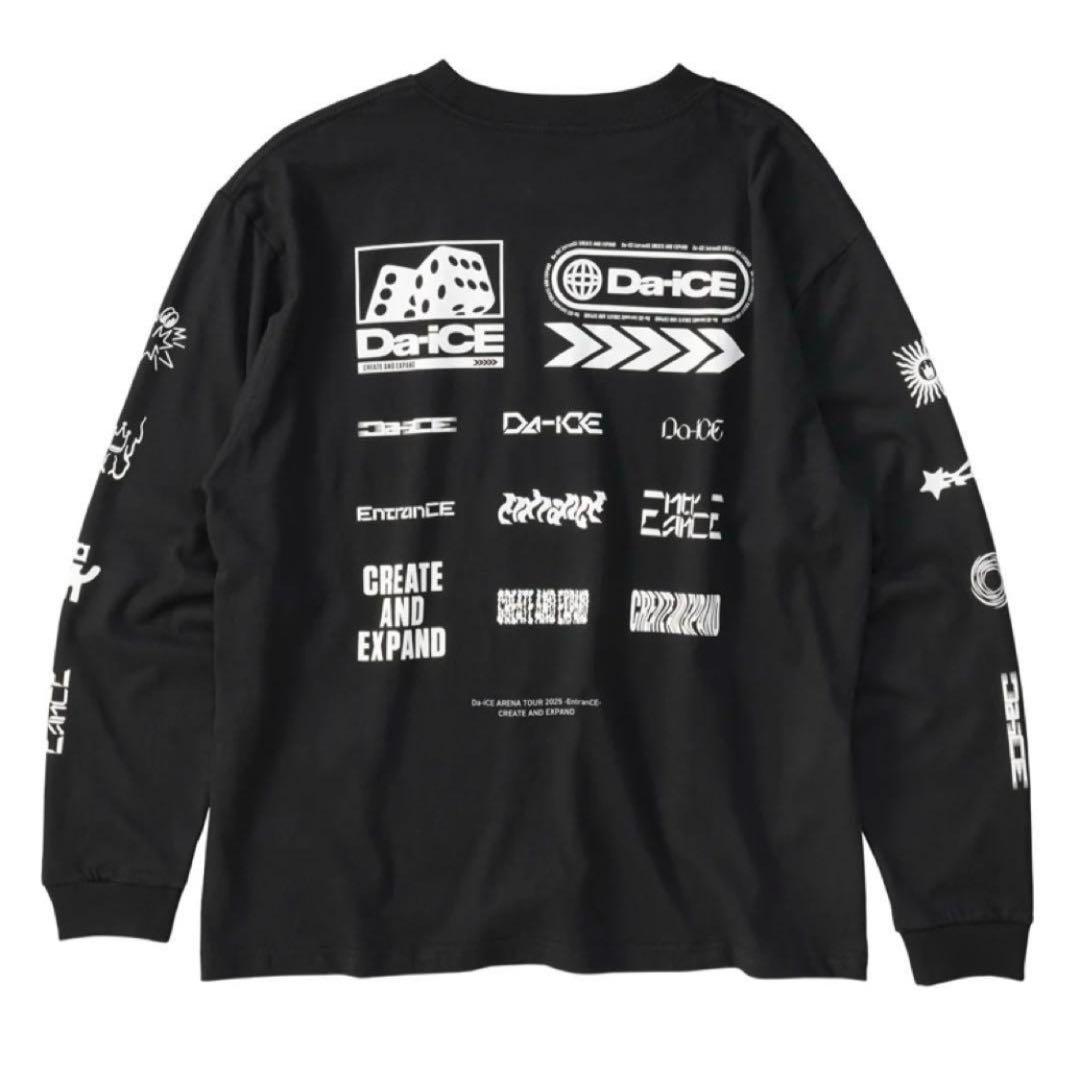 Da-iCE ロングスリーブTシャツ 黒