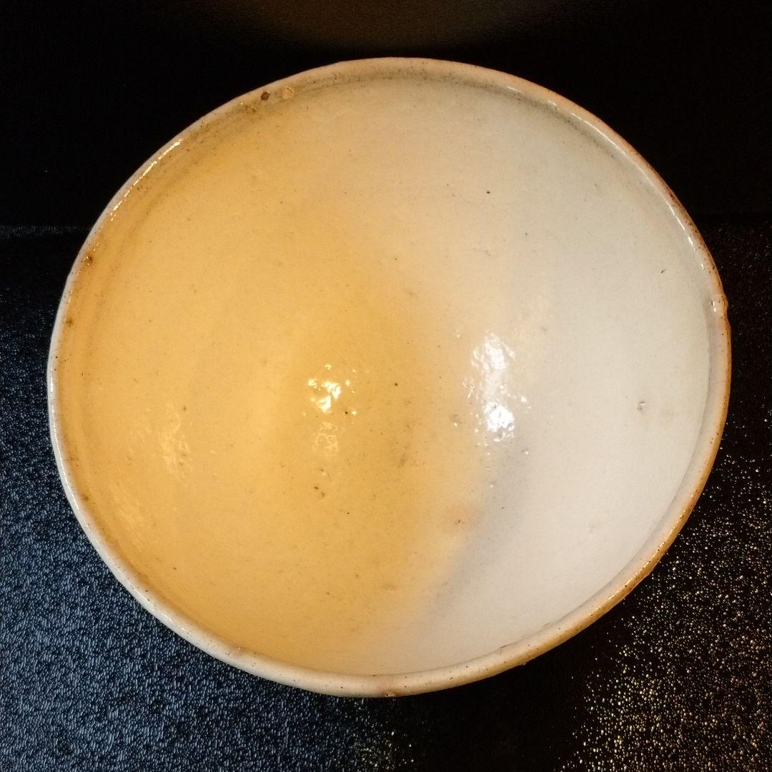 益子 『向山 文也』の象篏の茶碗