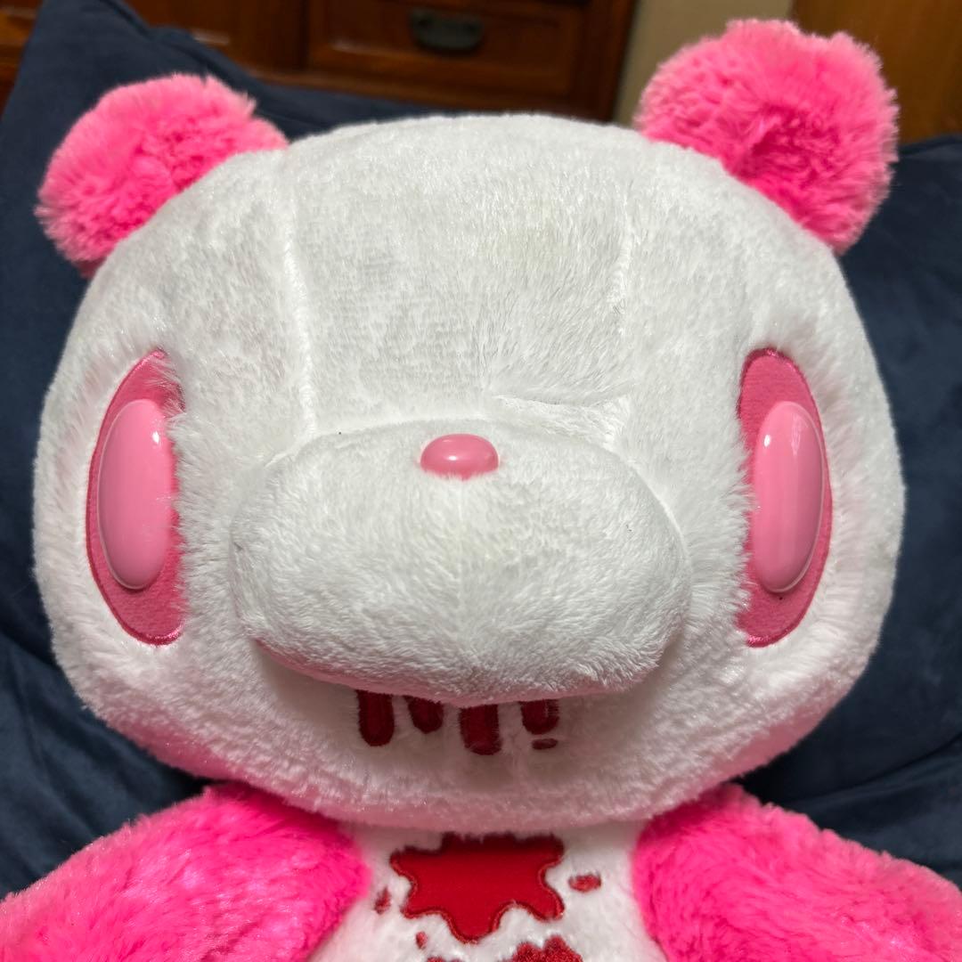 XL座　パンダトーングルーミーぬいぐるみ パンダトーンピンク