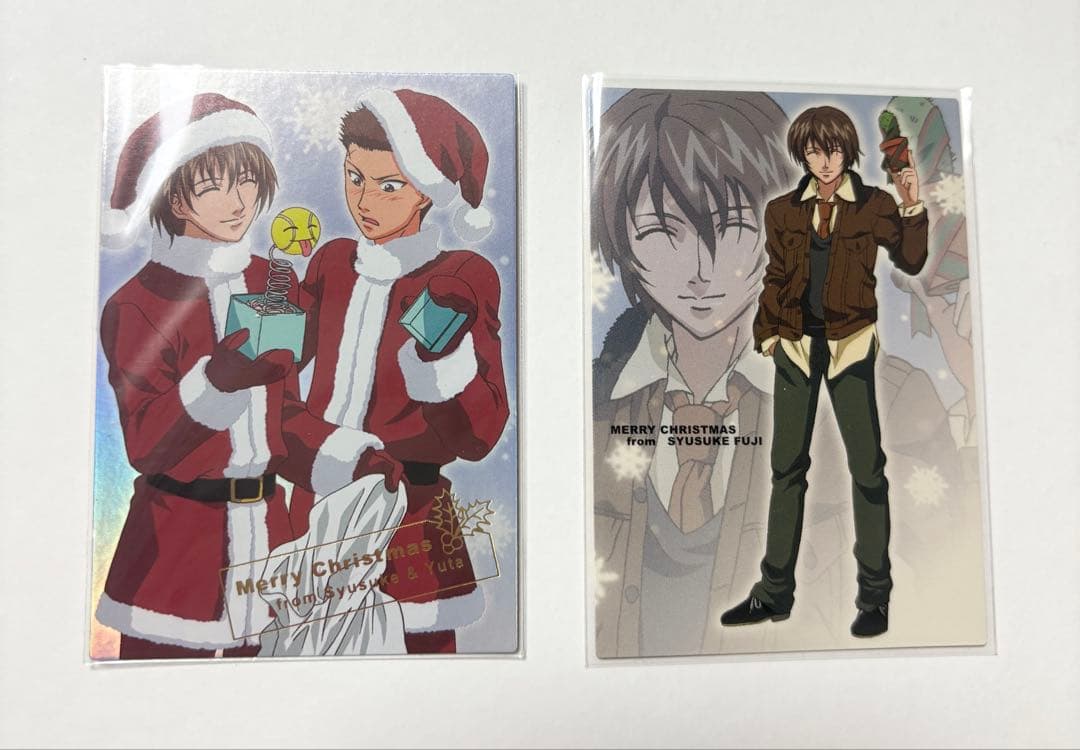 ★テニスの王子様★トレーディングカード★不二周助＆不二兄弟クリスマス2枚セット★