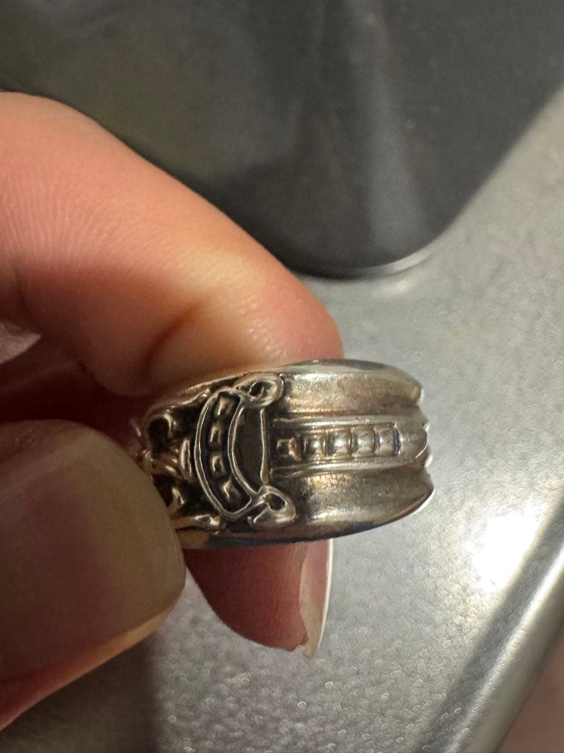 アクセサリー Chrome Hearts Dagger Ring \"Silver\"