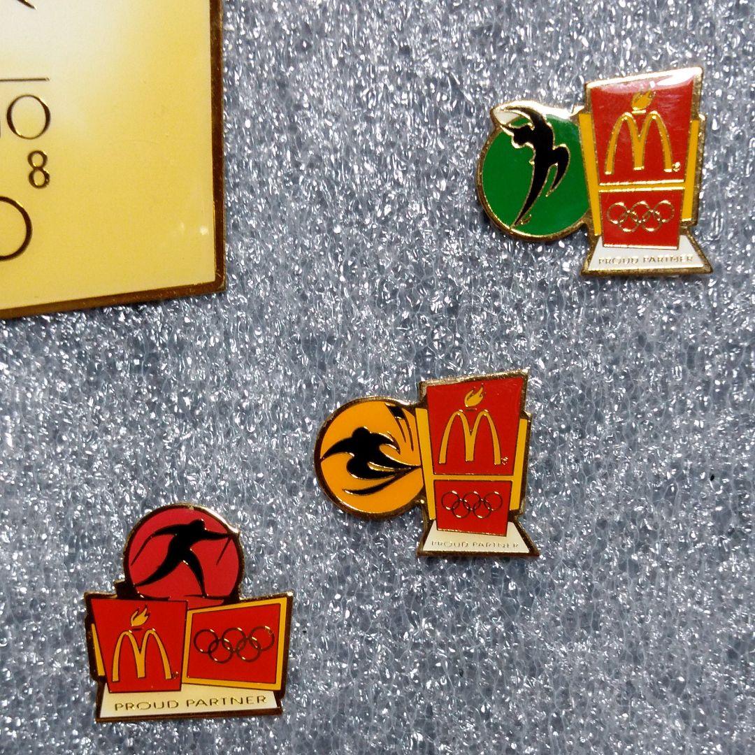 長野オリンピック　USAマクドナルドVIPピンバッジのセット