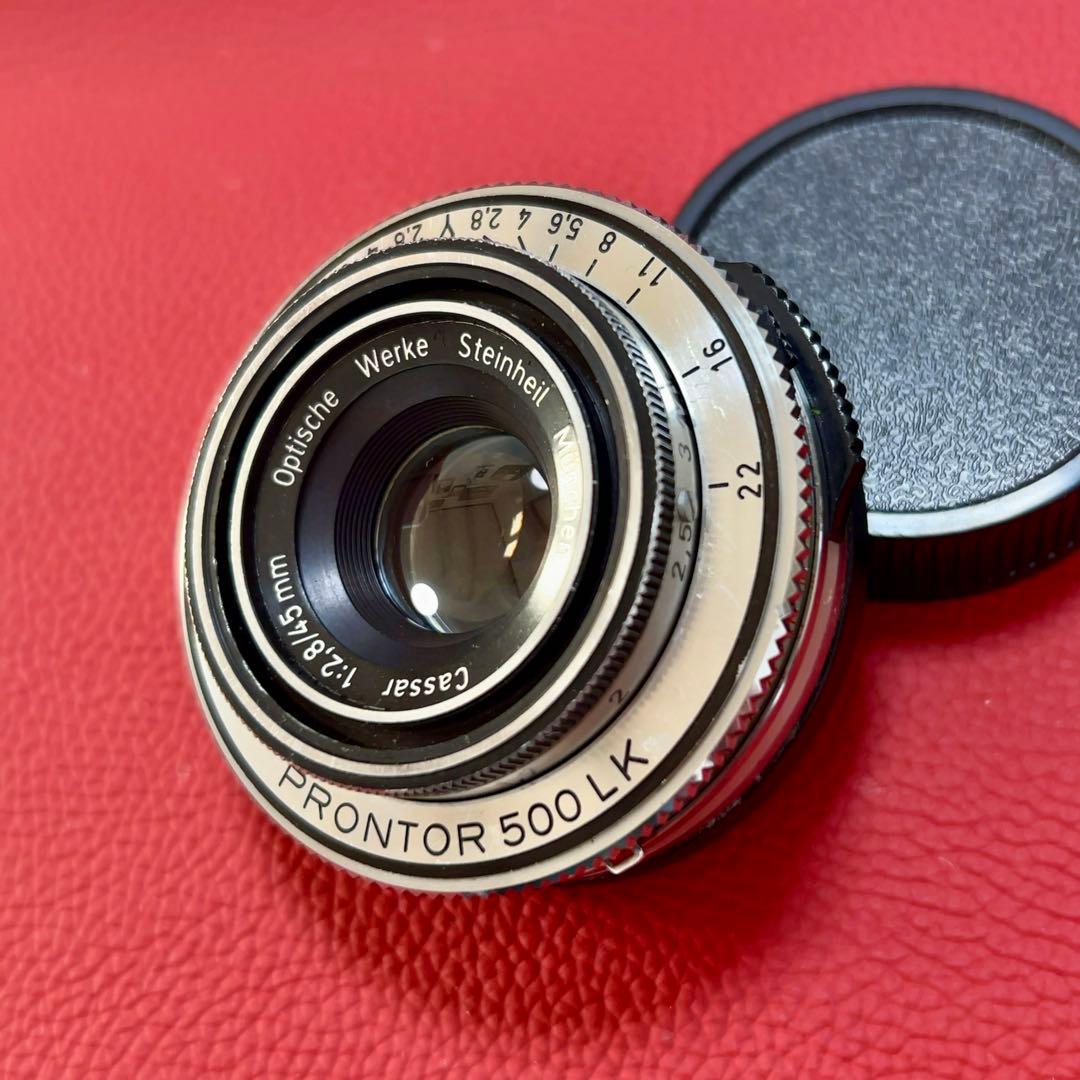 Steinheil Cassar ドイツ製　45mm f/2.8 多彩なボケ⁉️