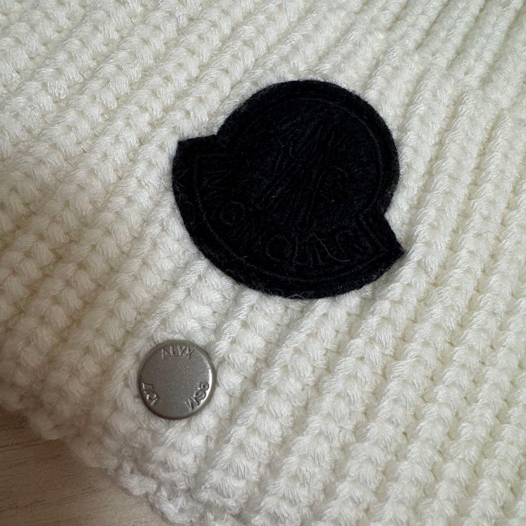 未使用☆正規品　MONCLER モンクレール　ニット帽　ビーニー