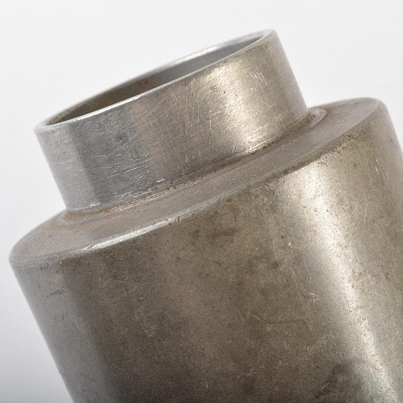 煎茶道具　古錫　点銅款　茶壷　茶心壷　約187g　M　R7269