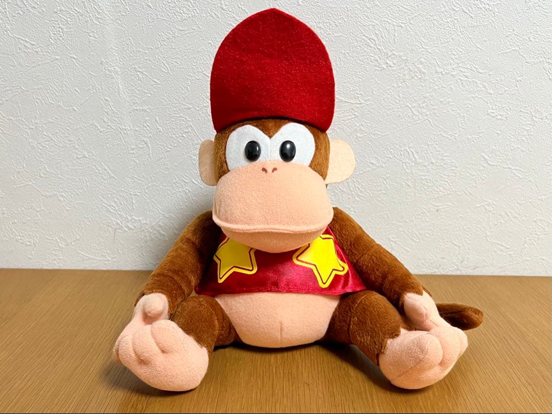 スーパードンキーコング2 ディディーコング ぬいぐるみ 美品