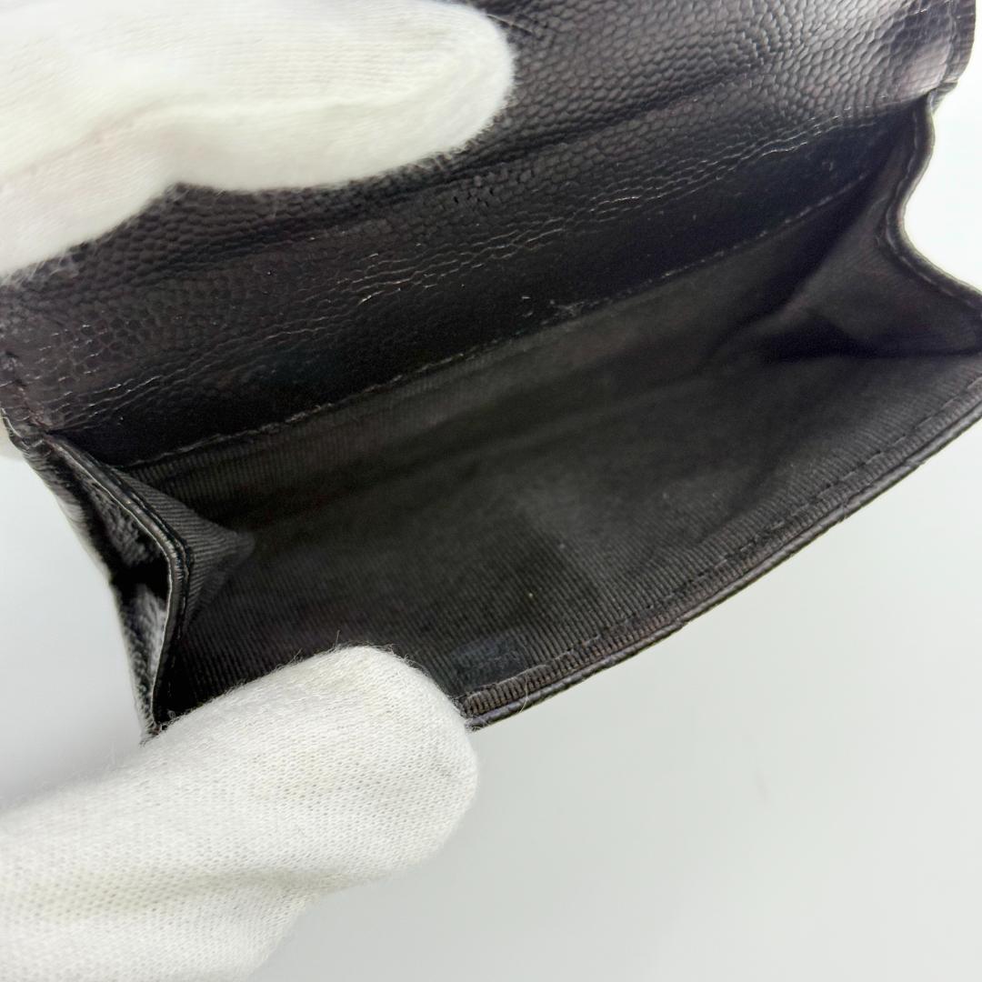 CHANEL シャネル マトラッセ スモールウォレット 三つ折り財布