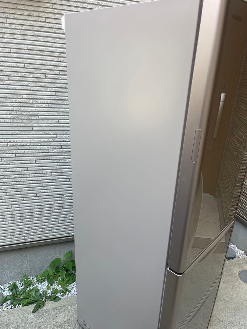 日立 R-S3200HV冷蔵庫 自動製氷真空チルド 315L 3ドア2018年製