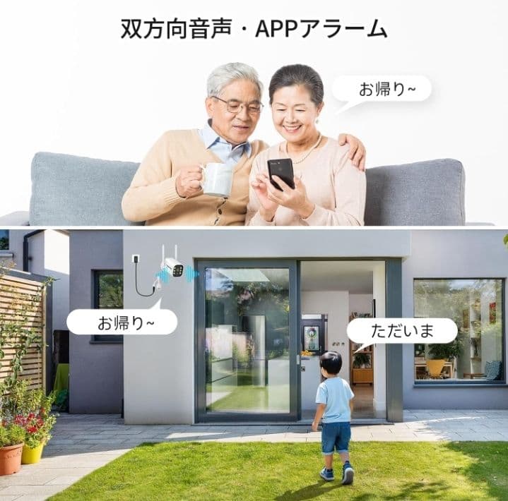 ★最安値　防犯カメラ　室内屋外　モニター付き★新品未使用