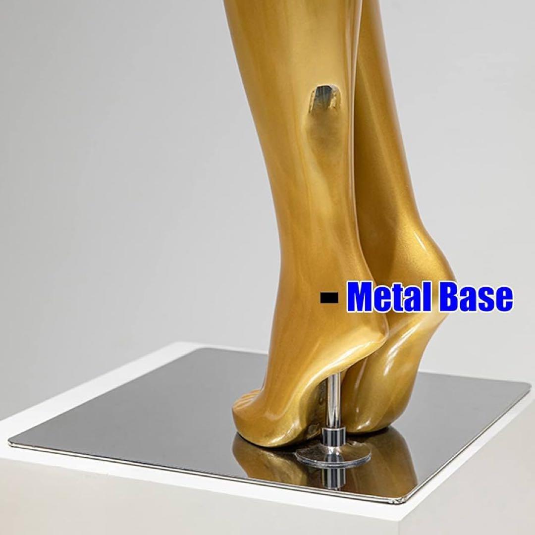 女性用　マネキン　ゴールド　トルソー　全身　178cm 特大