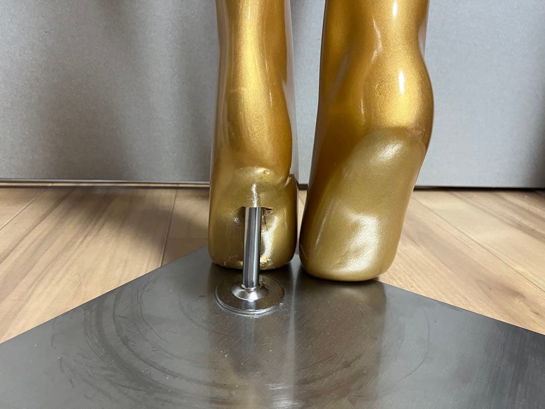 女性用　マネキン　ゴールド　トルソー　全身　178cm 特大