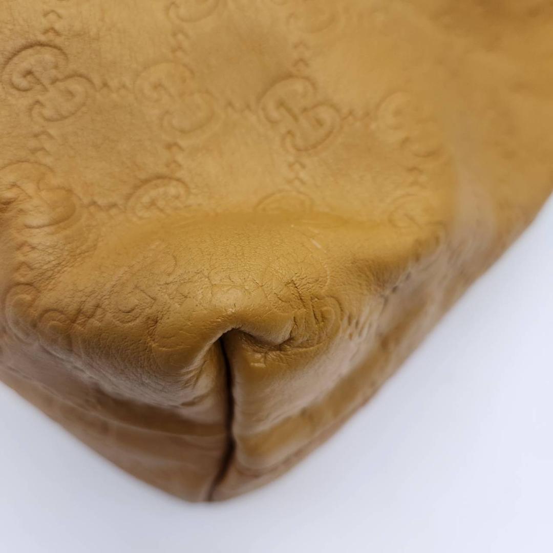 グッチ ワンショルダーバッグ グッチシマ ホーボー型 オールレザー A4 肩掛け