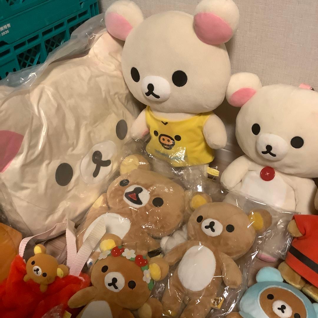 リラックマ ぬいぐるみ　ハンドパペット　マスコット　まとめ売り