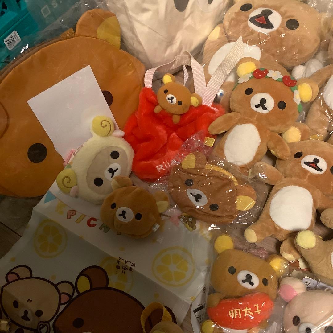 リラックマ ぬいぐるみ　ハンドパペット　マスコット　まとめ売り