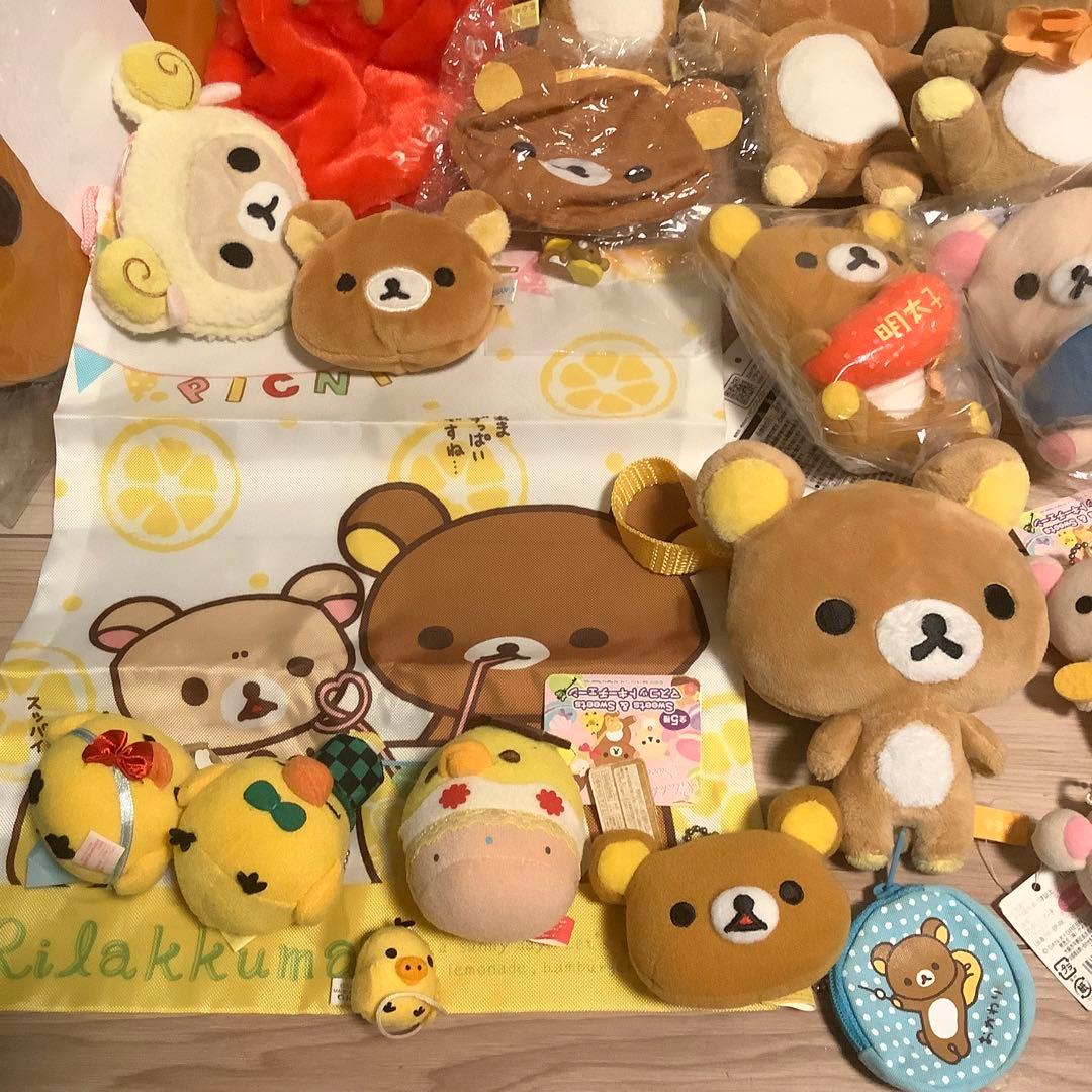 リラックマ ぬいぐるみ　ハンドパペット　マスコット　まとめ売り