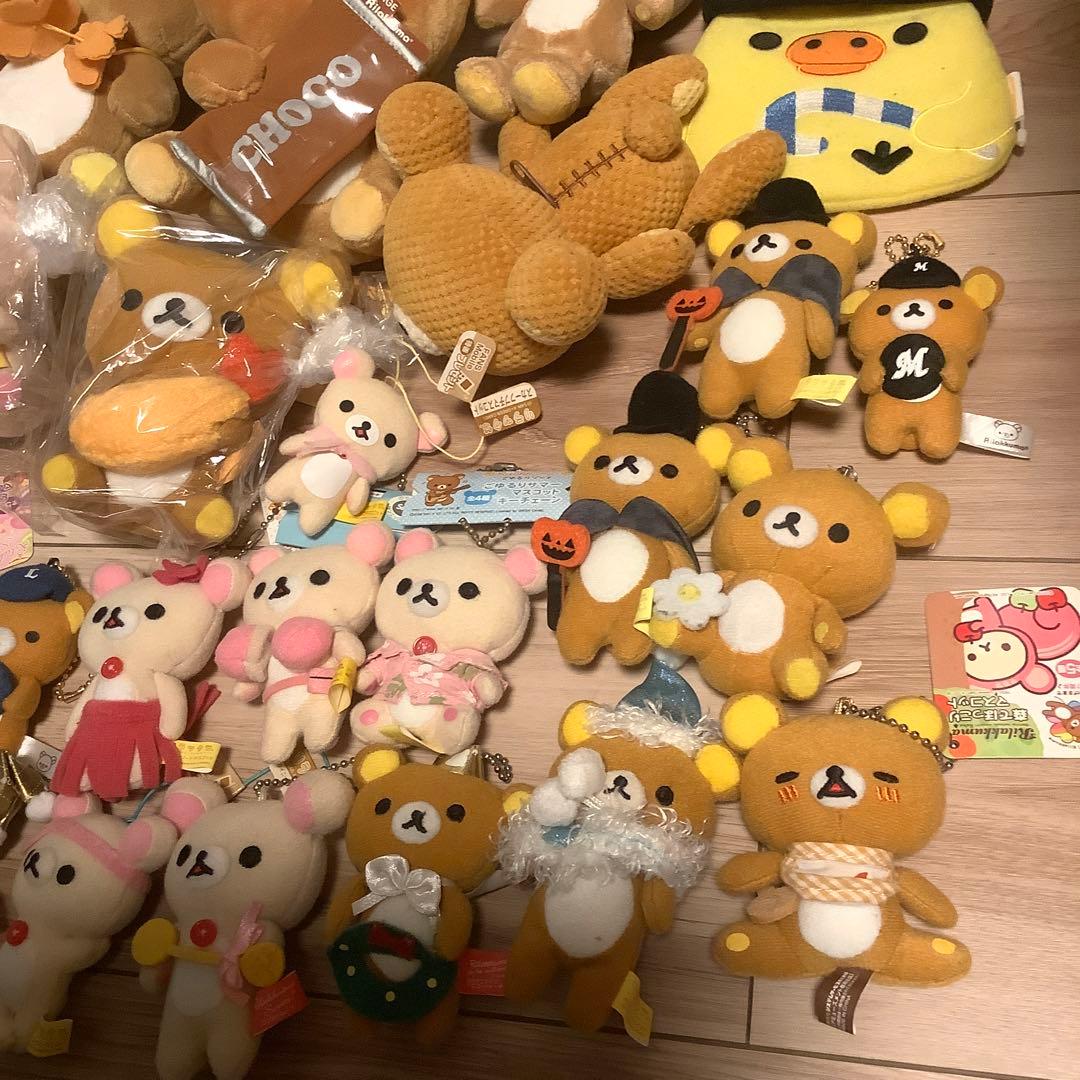 リラックマ ぬいぐるみ　ハンドパペット　マスコット　まとめ売り