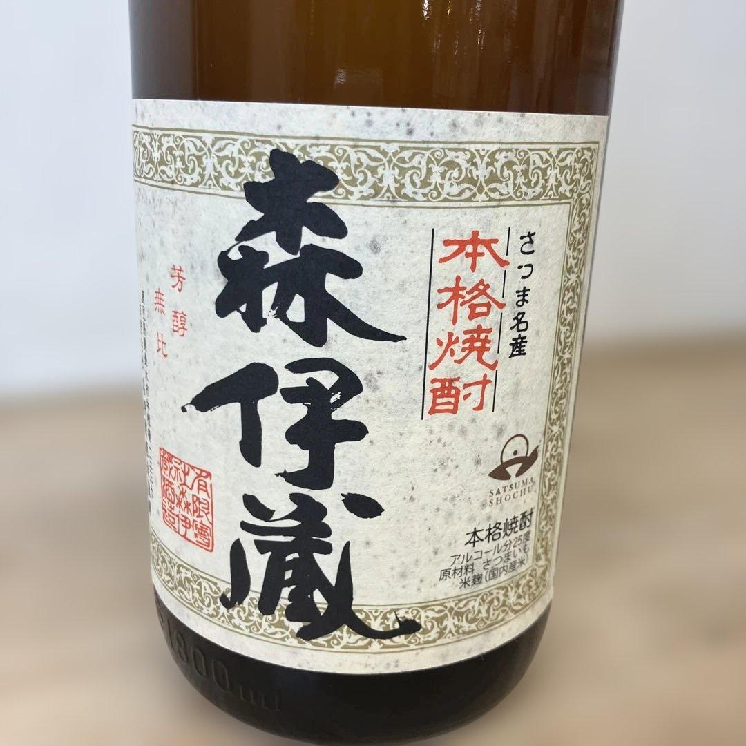 未開栓 1800ml 森伊蔵 本格芋焼酎 焼酎 25%