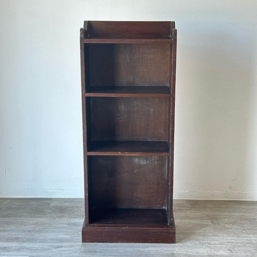 【最終値下げ】イギリス アンティーク家具 ブックケース 棚 店舗什器 229A