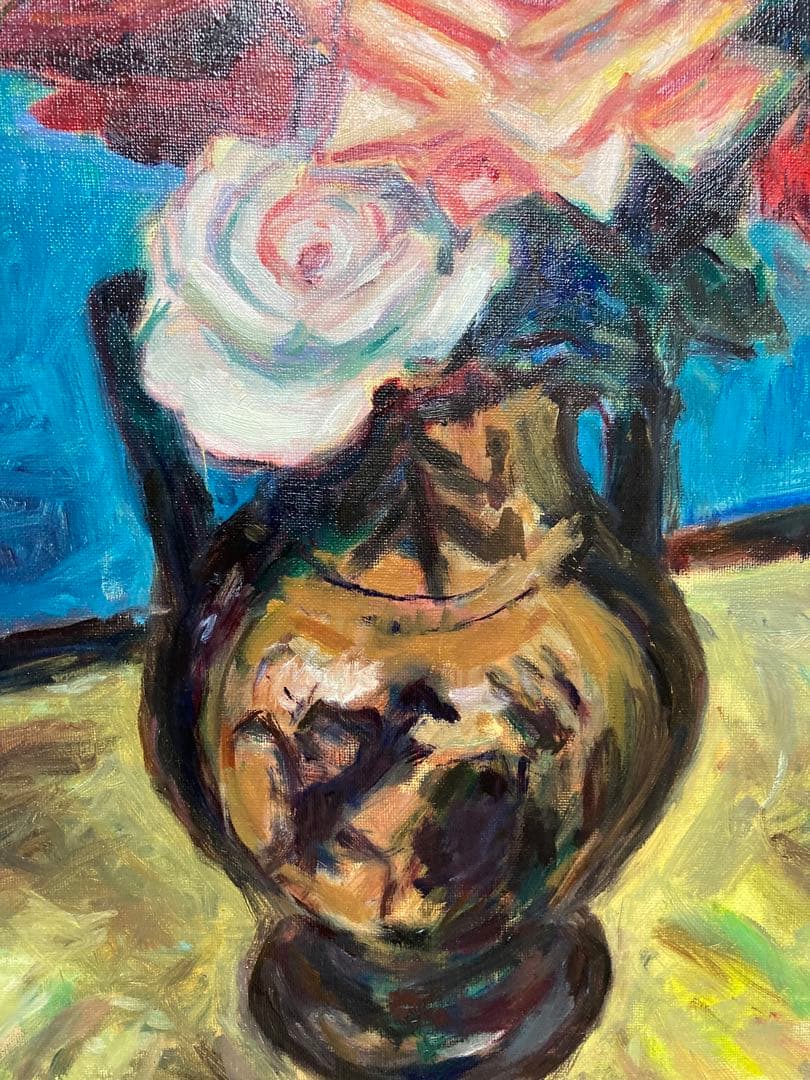 値下げ小山敬三12号模写額付き