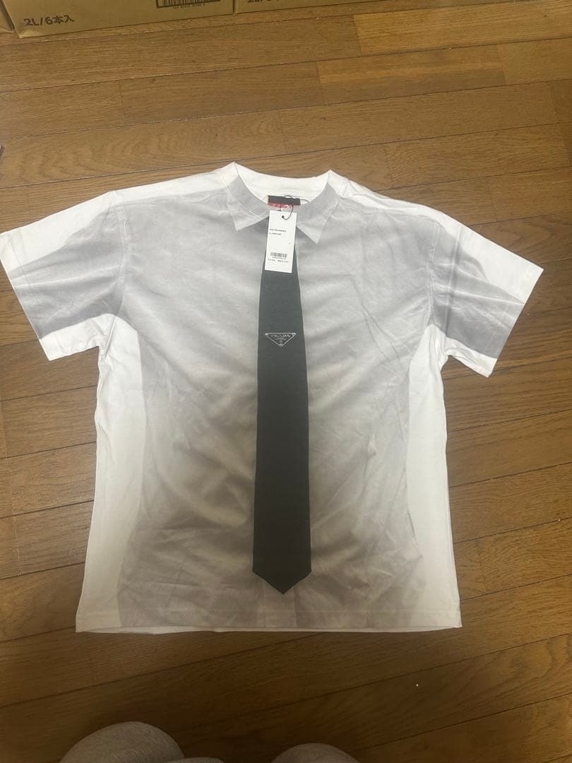 fti lil london 2008 ネクタイプリント Tシャツ S