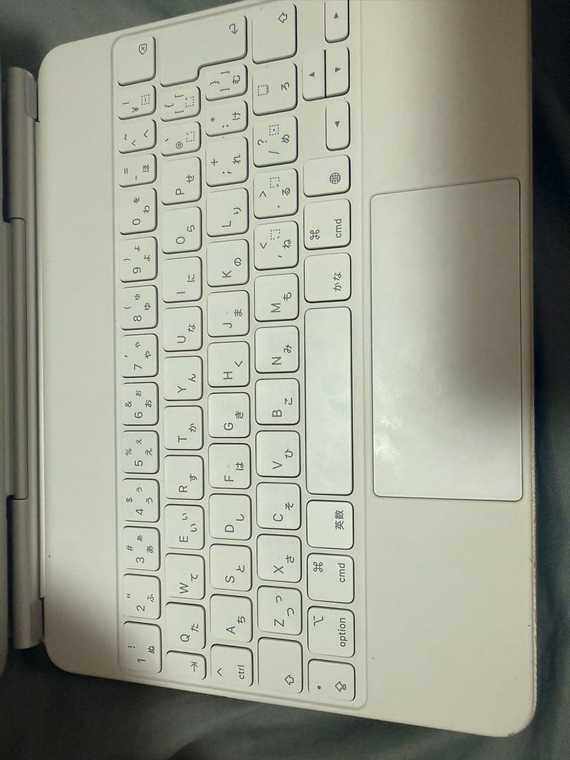 ホワイト ワイヤレスキーボード 日本語