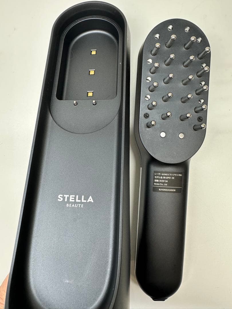 STELLA BEAUTE スキンケアデバイス ブラック 美肌・美髪・頭皮ケア