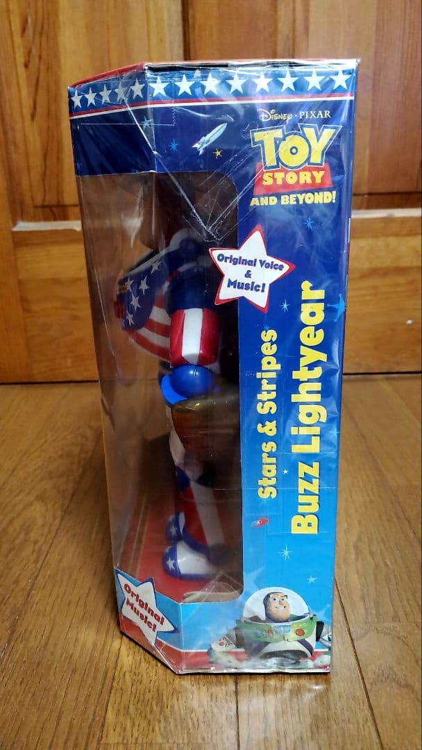 状態良 アメリカンフラッグ バズライトイヤー 星条旗 トイ・ストーリー