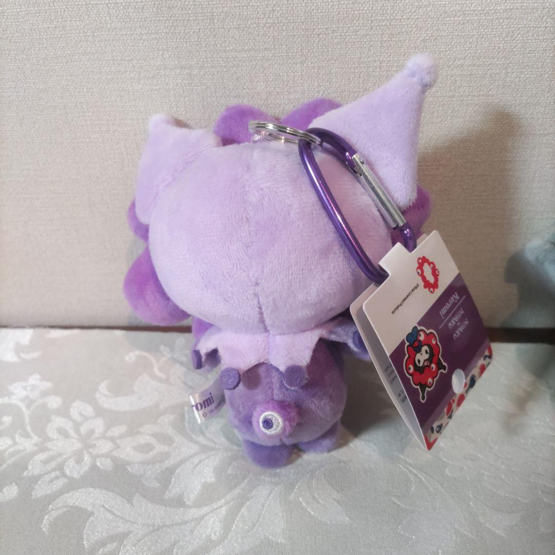 サンリオ　推しカラー　ぬいぐるみ　クロミ　カラビナ　黒ミャク