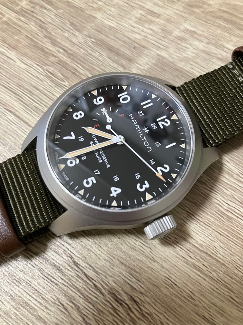 中古美品　ハミルトン カーキ フィールド メカ パワーリザーブ 正規品