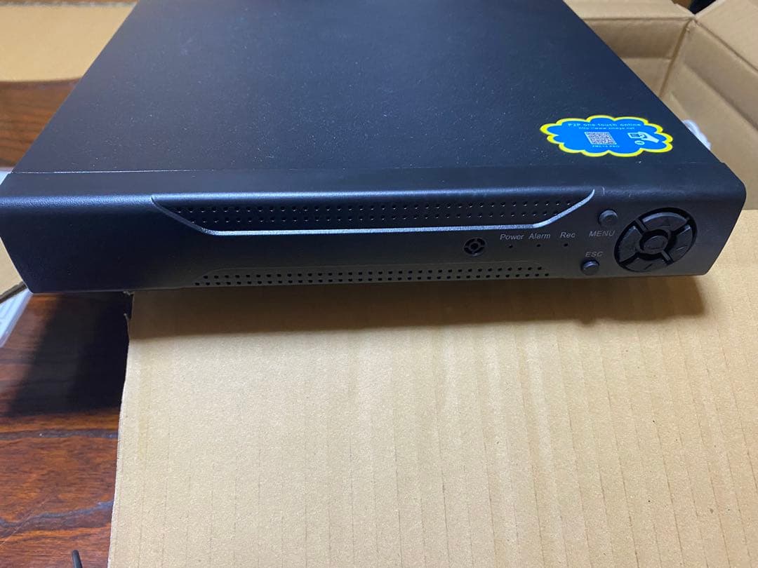 防犯カメラとDVRレコーダーセット