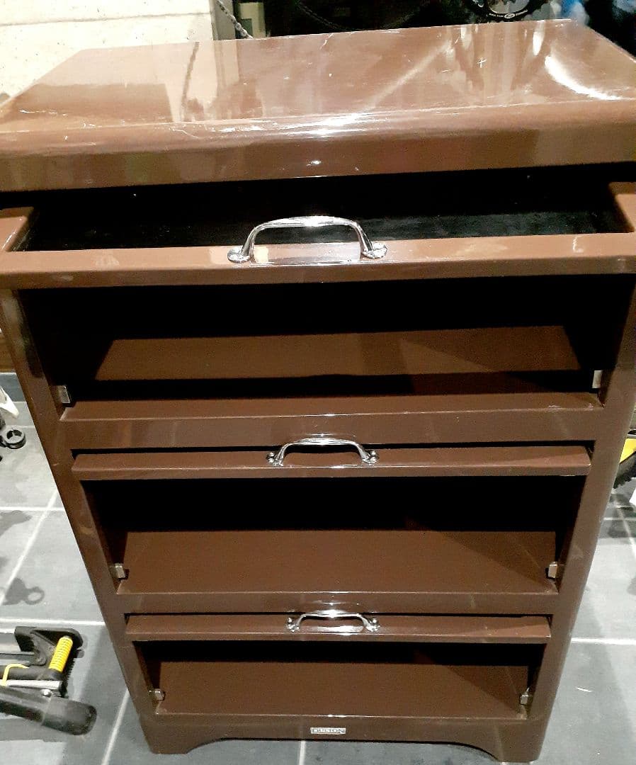 DULTON ダークブラウン キャビネット 3段