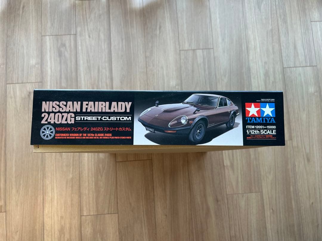 【新品未組立品】 240ZG タミヤ　1/12 NISSAN　フェアレディz