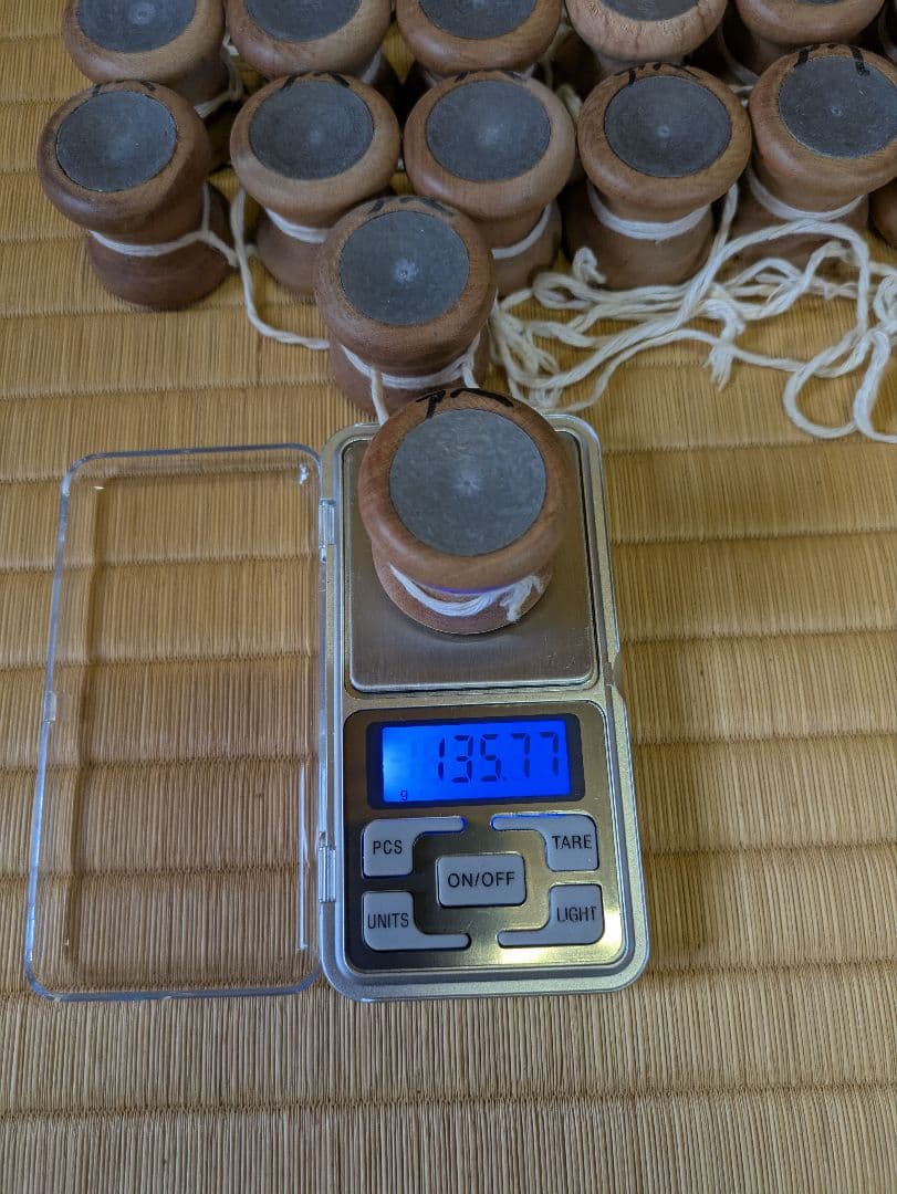 組紐　丸台　重り　糸　本　帯締め