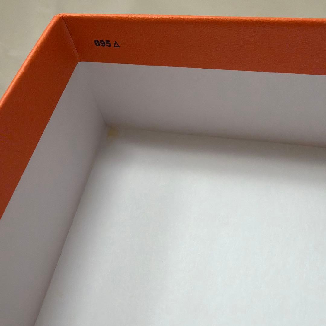 エルメス　オレンジボックス　空箱　ガーデンパーティー　095